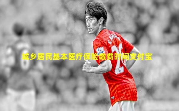城乡居民基本医疗保险缴费时间支付宝