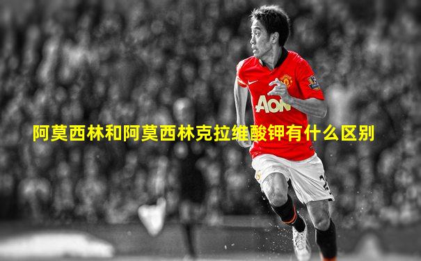 阿莫西林和阿莫西林克拉维酸钾有什么区别